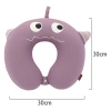 Order memory foam Monster U-shaped pillow, Kanglewu Cartoon cute animal neck pillow, car neck order Specification image